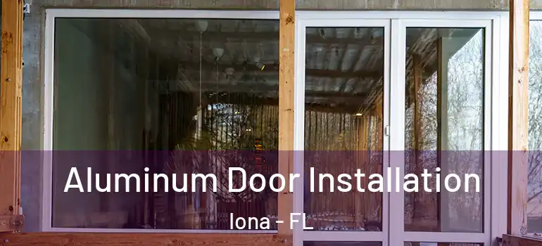 Aluminum Door Installation Iona - FL