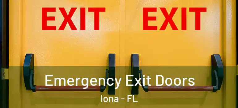 Emergency Exit Doors Iona - FL