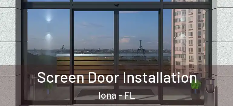  Screen Door Installation Iona - FL